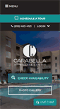 Mobile Screenshot of carabella-apts.com